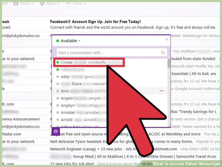 Image titled Access Yahoo Messenger Step 5