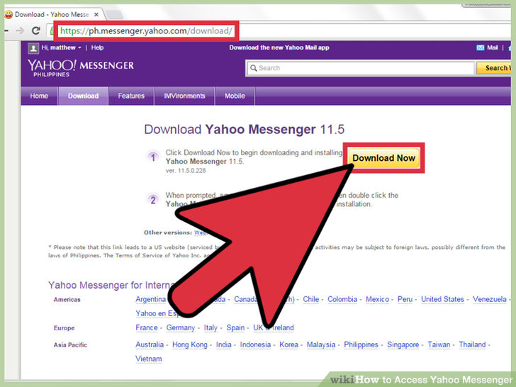 Image titled Access Yahoo Messenger Step 6
