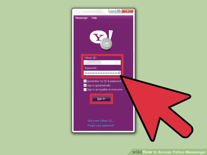 Image titled Access Yahoo Messenger Step 9