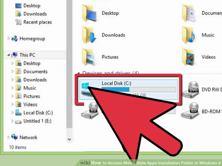 Image titled Access Metro Style Apps Installation Folder in Windows 8 Step 2