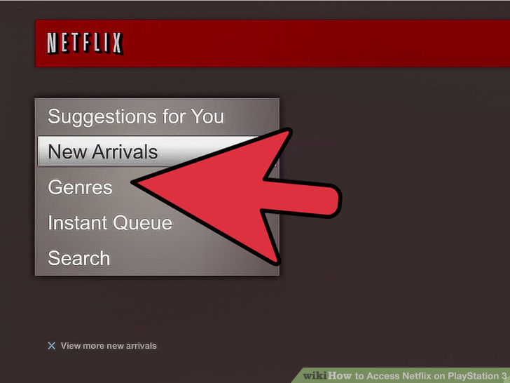 Image titled Access Netflix on PlayStation 3 Step 4