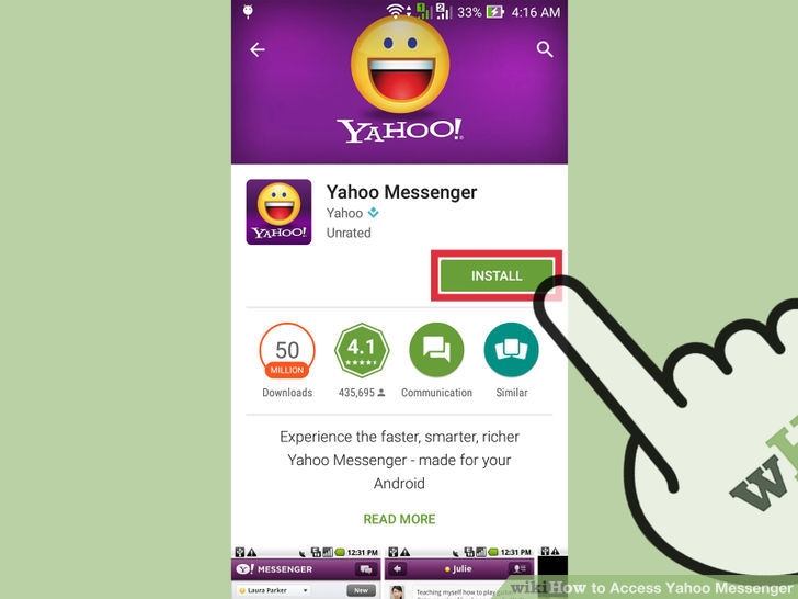 Image titled Access Yahoo Messenger Step 12