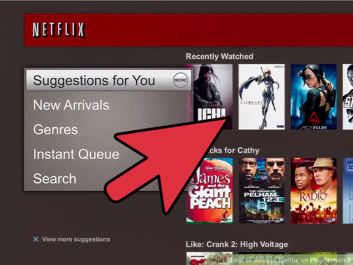 Image titled Access Netflix on PlayStation 3 Step 5