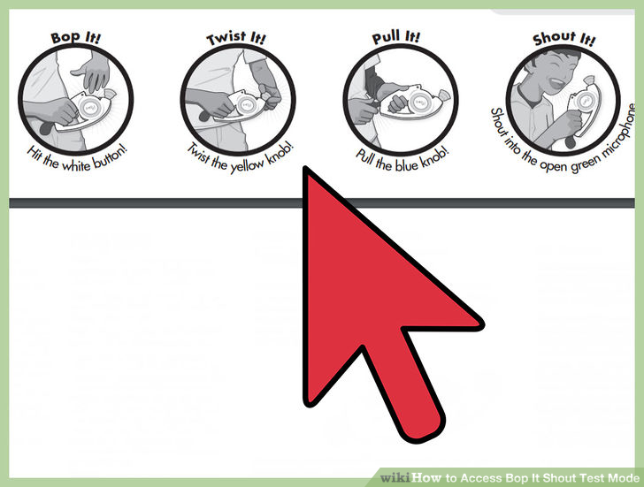 Image titled Access Bop It Shout Test Mode Step 5