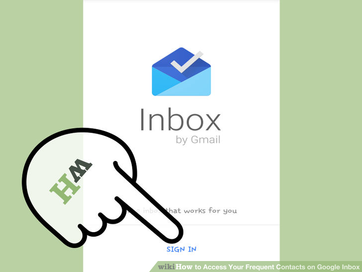 Image titled Access Your Frequent Contacts on Google Inbox Step 2