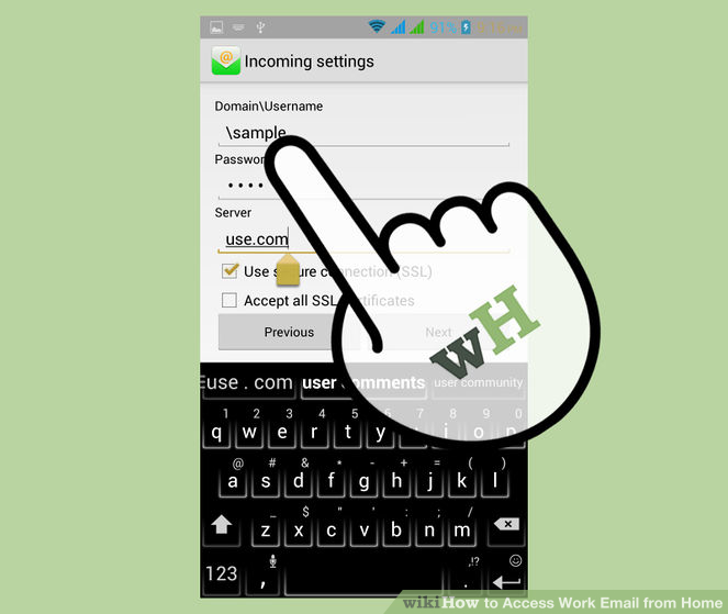 Image titled Access Work Email from Home Step 26