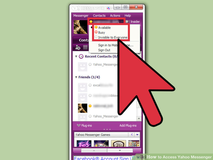 Image titled Access Yahoo Messenger Step 10