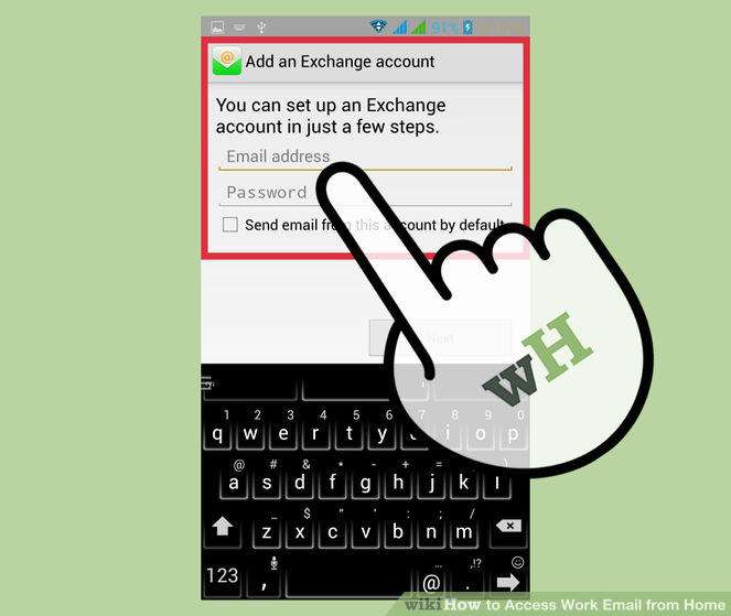 Image titled Access Work Email from Home Step 24