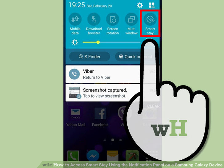 Image titled Access Smart Stay Using the Notification Panel on a Samsung Galaxy Device Step 4