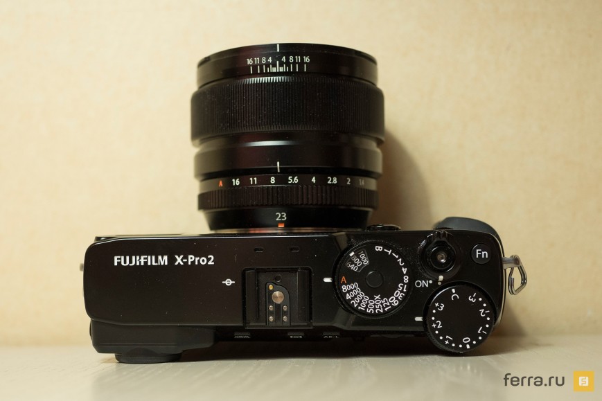 Верхняя панель корпуса Fujifilm X-Pro2