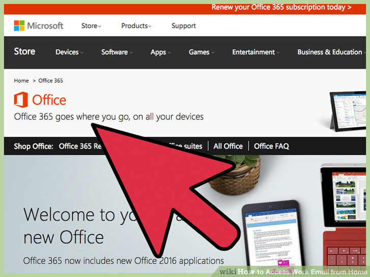 Image titled Access Work Email from Home Step 2