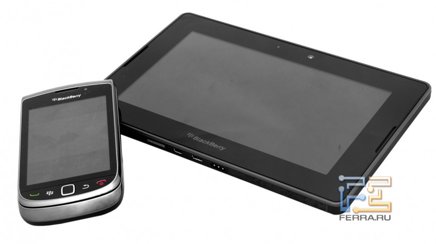 Оригинальный и неудачливый планшет BlackBerry Playbook и смартфон BlackBerry Torch (2010 год)