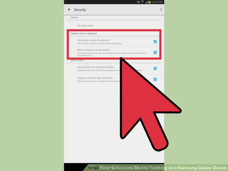 Image titled Activate Mobile Tracking on a Samsung Galaxy Device Step 8