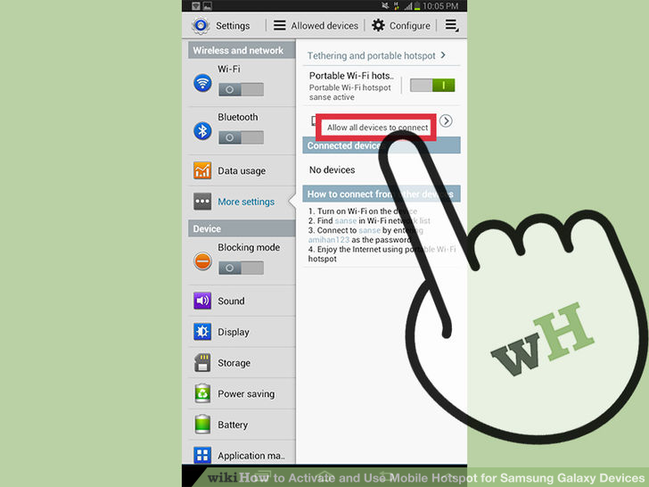 Image titled Activate and Use Mobile Hotspot for Samsung Galaxy Devices Step 7