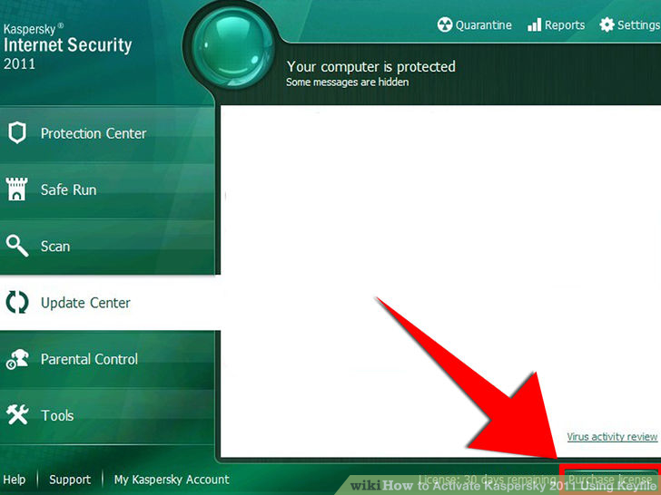 Image titled How Activate Kaspersky 2011 Using Keyfile Step 1