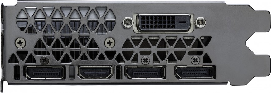 Видеовыходы NVIDIA GeForce GTX 1080 Founders Edition