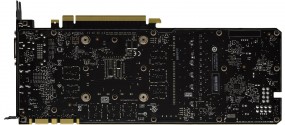 Оборотная сторона NVIDIA GeForce GTX 1080 Founders Edition