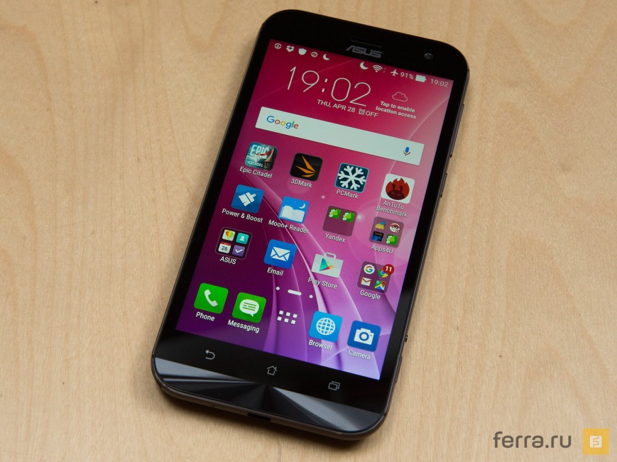 Общий вид ASUS ZenFone Zoom