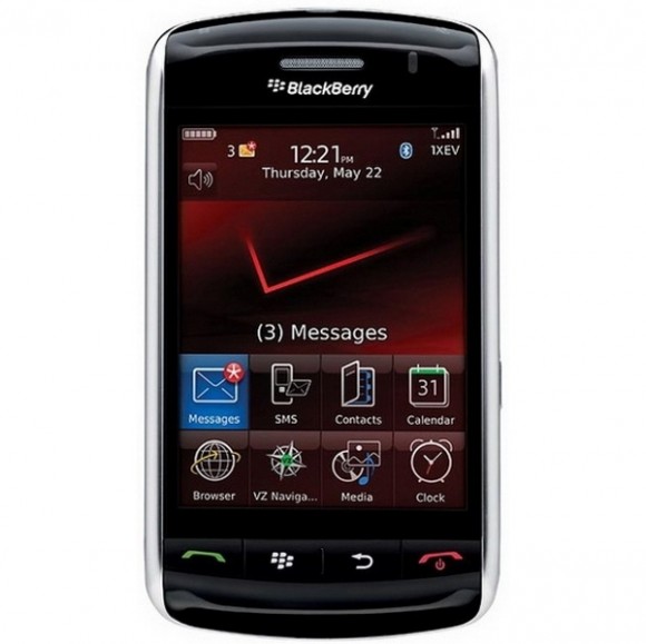 BlackBerry Storm — провальная попытка конкурировать с iPhone (2008 год)
