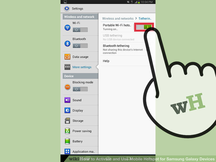 Image titled Activate and Use Mobile Hotspot for Samsung Galaxy Devices Step 5