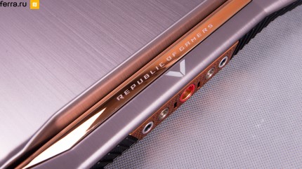 Задняя грань ASUS ROG GX700VO
