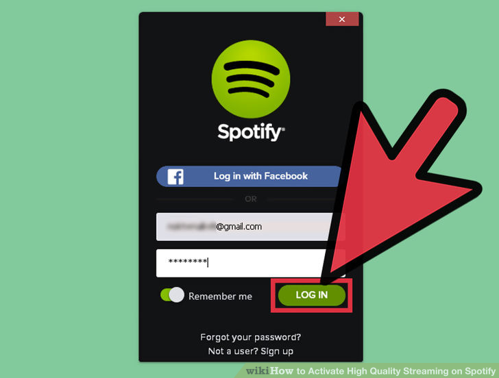 Image titled Activate High Quality Streaming on Spotify Step 2