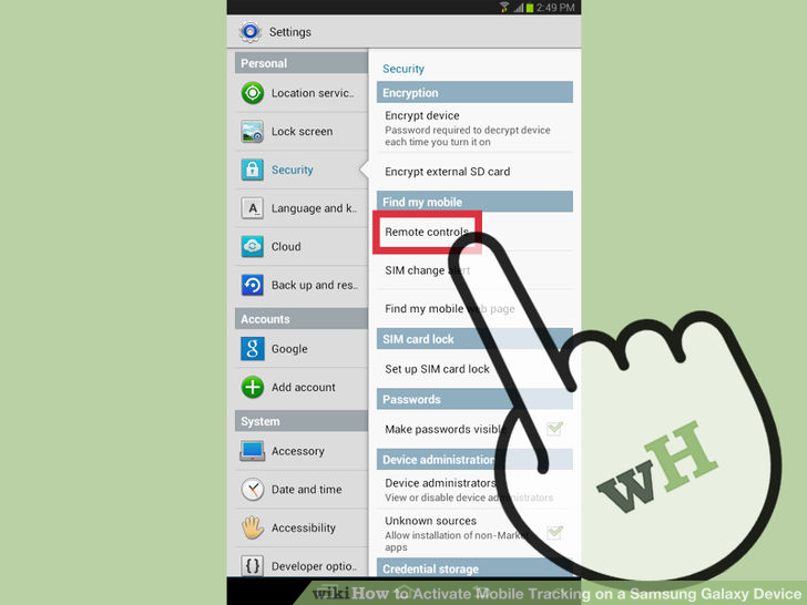 Image titled Activate Mobile Tracking on a Samsung Galaxy Device Step 3