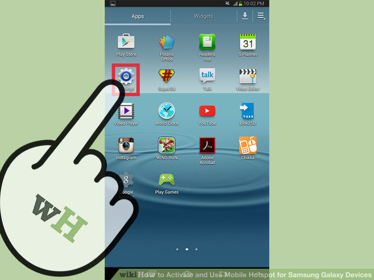Image titled Activate and Use Mobile Hotspot for Samsung Galaxy Devices Step 2