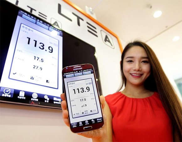 К запуску LTE-Advanced в Южной Корее Samsung представил соответствующую модификацию Galaxy S4