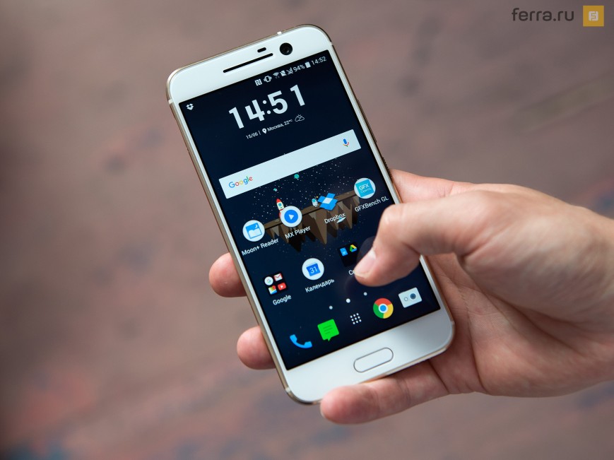 HTC 10 собственной персоной