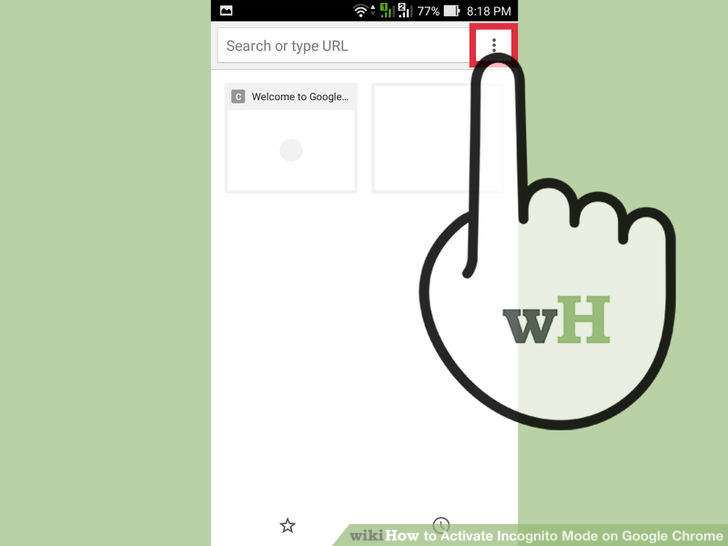 Image titled Activate Incognito Mode on Google Chrome Step 5