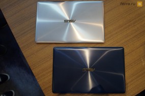 ASUS ZenBook 3 в серебристом и темно-синем корпусах