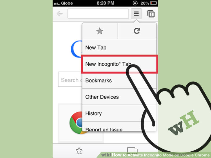 Image titled Activate Incognito Mode on Google Chrome Step 9