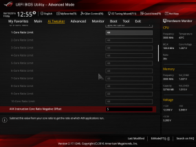 BIOS материнской платы ASUS