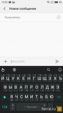 Интерфейс Android 6.0 в Meizu Pro 6