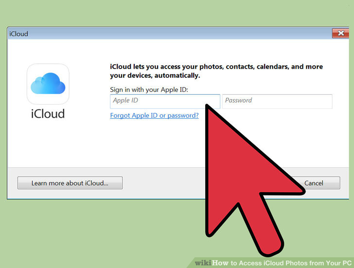 Image titled Access iCloud Photos from Your PC Step 9