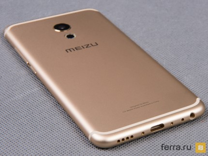 Нижняя грань Meizu Pro 6