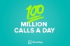 Zahl des Tages: Wie viele Anrufe geht über WhatsApp täglich?