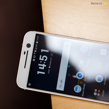 Верхняя часть корпуса HTC 10