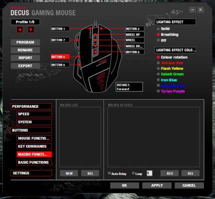 ПО для SPEEDLINK DECUS