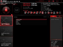 BIOS материнской платы MSI X99A GAMING PRO CARBON