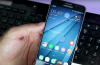 Die neue Oberfläche TouchWiz UX für das Samsung Galaxy Note 7 schien auf Video