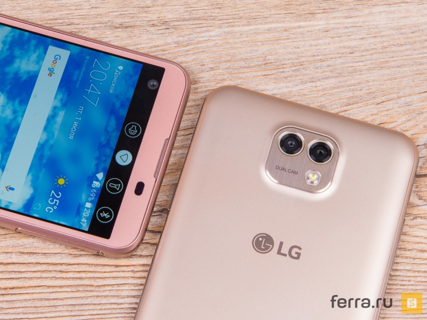 От старших моделей LG X view и X ca унаследовали оригинальные «фишки»