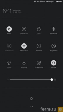 Интерфейс Android 6.0 в Xiaomi Mi Max
