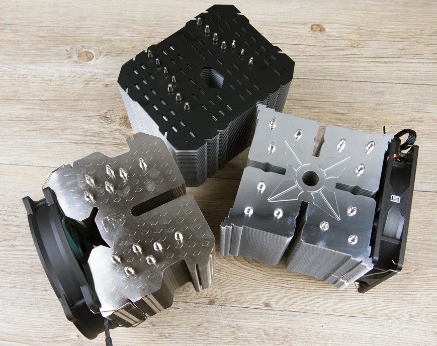 Deepcool Lucifer V2, Scythe Ninja 4 и Thermalright Le Grand Macho