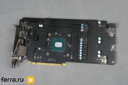 Печатная плата MSI GeForce GTX 1060 GAMING X 6G