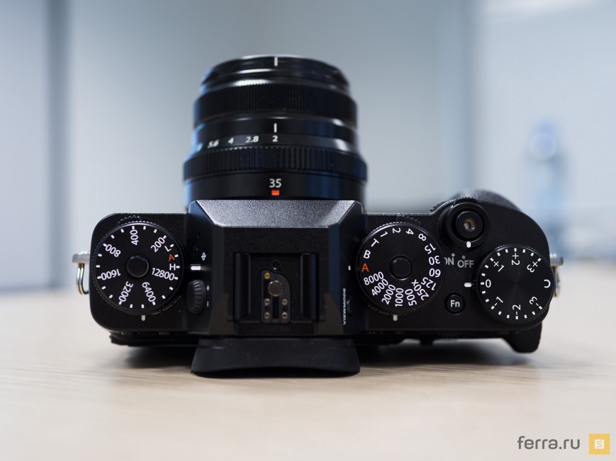Верхняя панель корпуса Fujifilm X-T2