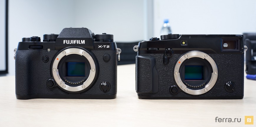Fujifilm X-T2 и Fujifilm X-Pro2