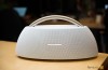 Gjennomgang høyttalere Harman/Kardon Go+Play Mini: mellom bærbare og stasjonære