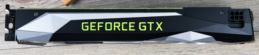 NVIDIA GeForce GTX 1060 Founders Edition, вид сверху